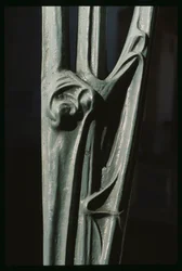 Indgang til en Metropolitan Station, detalje (jern)